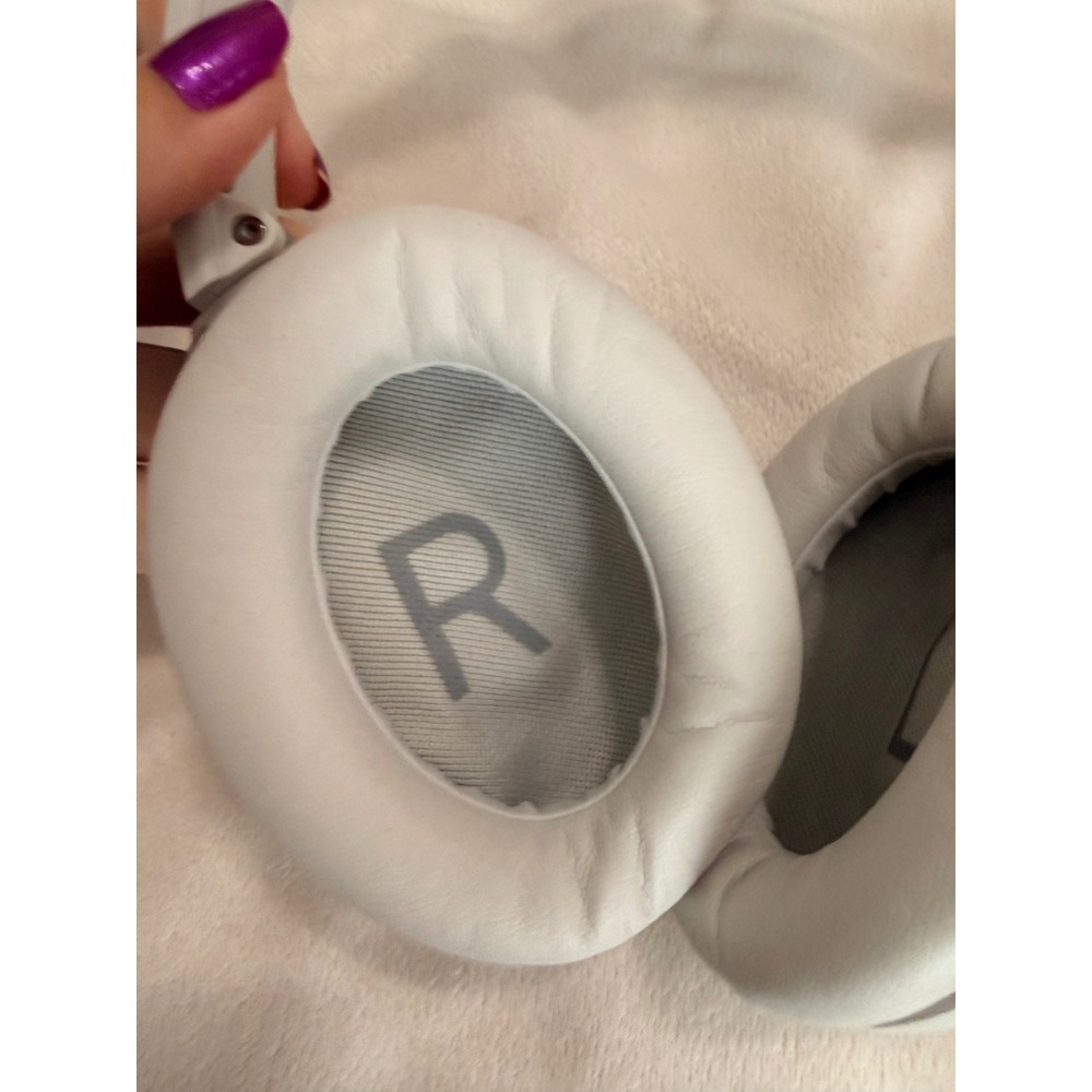 Bose QuietComfort SC Noise Cancelling Headphones White Smoke Wireless Bluetooth - Picture 5 of 10
